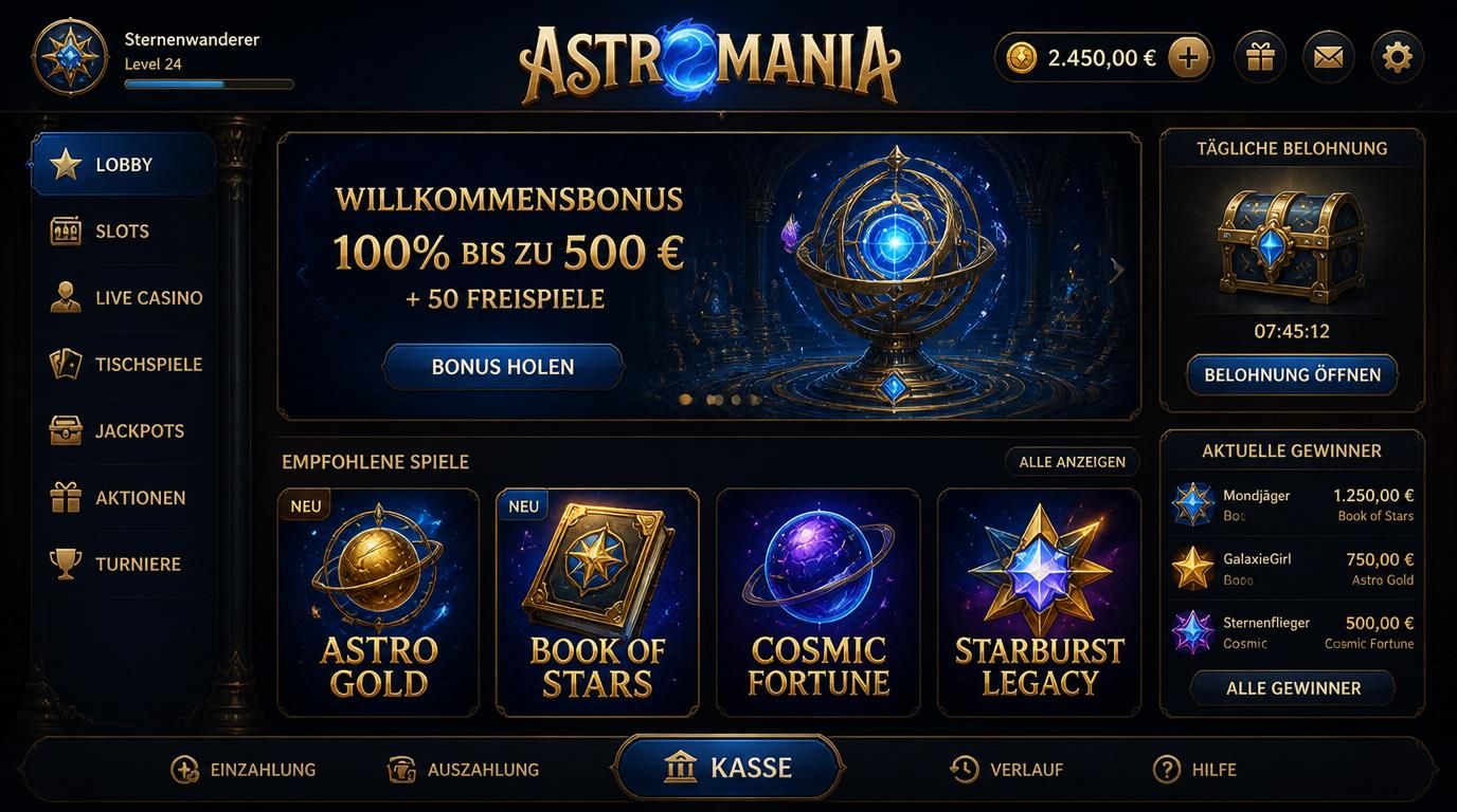 Ein Dashboard mit Fußball- und Kryptowährungssymbolen, Wettquoten und Flaggen im Stil eines Sportwetten-Interfaces, im Hintergrund Marktcharts. Alt: Wettmarktübersicht im Casino-Stil mit Fußball und Krypto.